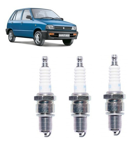 Bujias De Encendido Para Suzuki Maruti 800 1995/2009 3 Unid