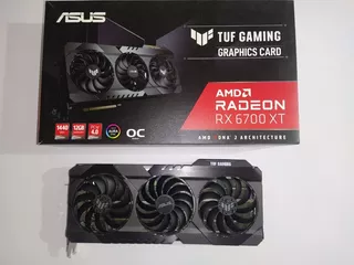 Tarjeta De Video Amd Asus Tuf Radeon Rx 6700 Xt Tuf-12gb