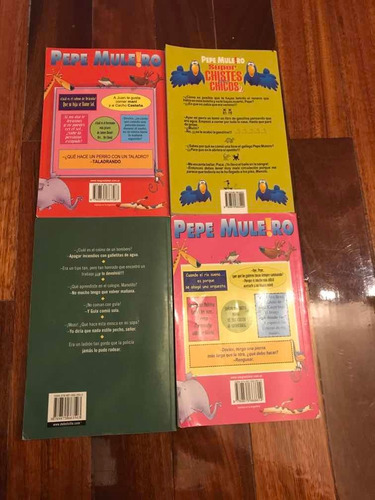 Pepe Muleiro Grandes Chistes Para Chicos Lote De 4 Libros