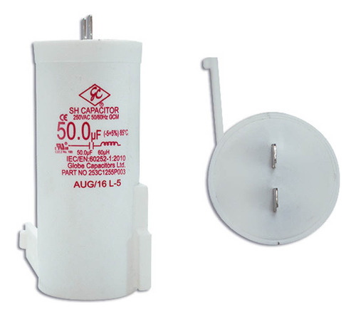 Capacitor Lavadora Mabe 253c1255p003 Original
