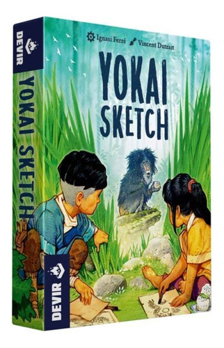 Jogo de tabuleiro Devir Yokai Sketch - em espanhol