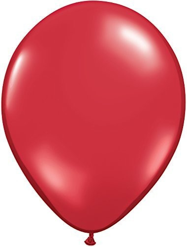 Globos De Fiesta Pioneer Balloon Company, 11  , Rojo Rubí