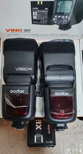 2 Godox Ving V860ii-n 2.4g Ttl Li-ion Battery Camera Flash