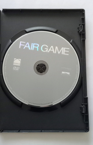 Poder Que Mata / Fair Game - Dvd Original - Audio Latino (Usado)