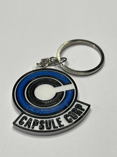 Dragon Ball Capsule Corp Logo Llavero