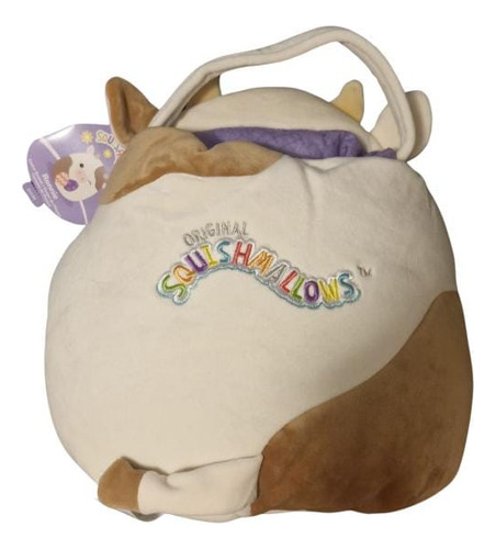 Peluche Vaca Ronnie Canasta Squishmallows Pascua Fiesta