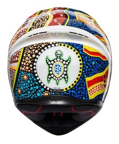 Imagen 5 de 7 de Casco Deportivo Italiano Agv K-1 Dreamtime