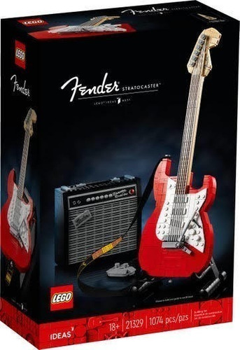 Lego Ideas 21329 - Fender Stratocaster - Pronta !