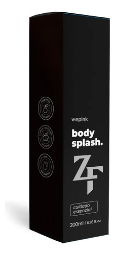 Body Splash Zf Desodorante Colônia 200ml Wepink