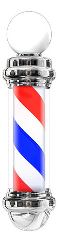 Poste Barbero Peluquería Barbería Luz Giratorio Pole Colores