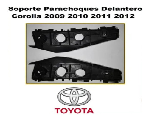 Soporte Parachoques Delantero Toyota Corolla 2009 2014