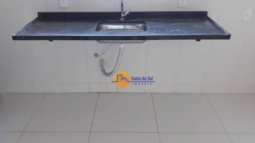 Lindo Apartamento Com 3 Dormitórios À Venda, 98 M² Por R$ 320.000 - Enseada Das Gaivotas - Rio Das Ostras/rj - Ap0199
