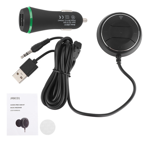 Receptor Auxiliar Inalámbrico V4.0 Para Coche, Nfc, Manos Li