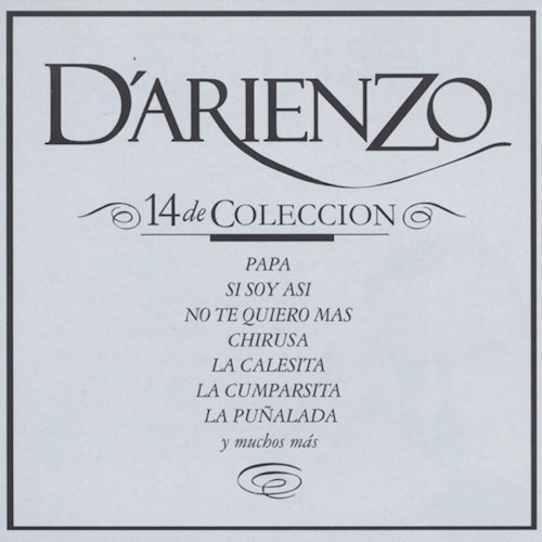 14 De Coleccion - D Arienzo Juan (cd)