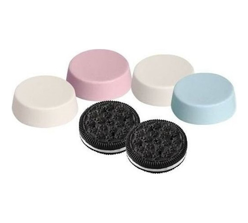 Imagen 2 de 6 de Molde Placa P655 Para Bañar Galletita Chocolate Parpen Prya