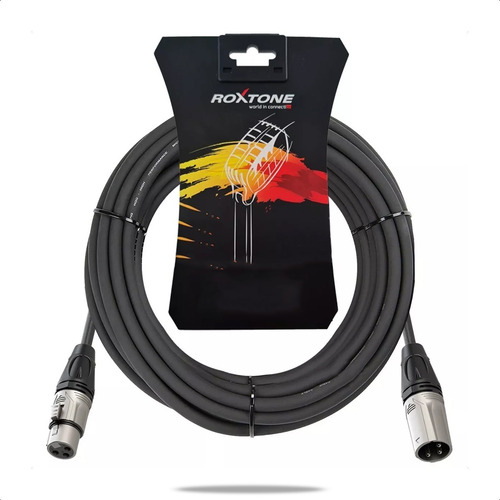 Cable Micrófono Canon Canon Xlr Dmx 10m Balanceado Reforzado