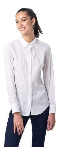 camisa blanca mujer//