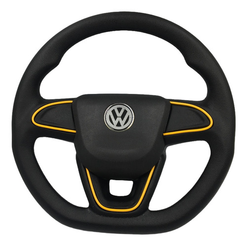 Volante Novo Onix Amarelo Caminhão Vw 8150 2001