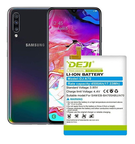 Batería Samsung A70 2019 Sm-a705 4500mah Marca Deji