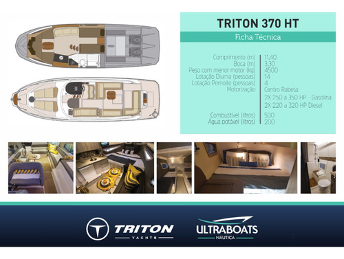 Lancha Triton 370 Ht || Zero ||