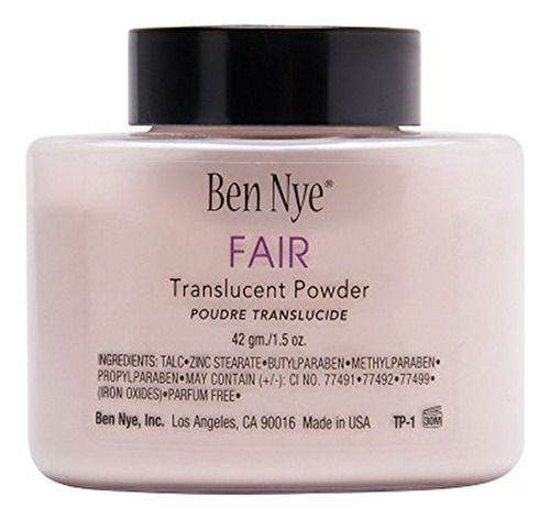 Maquillaje En Polvo - Ben Nye Fair Translucent Powder 45ml (