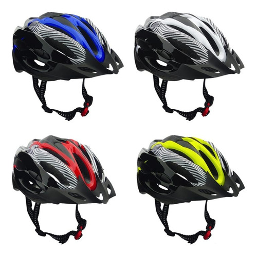 Casco De Ciclismo Con Luz Led Trasera Cronus