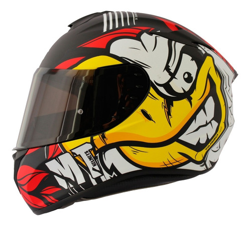 Casco Moto INTEGRAL,accesorios Moto, Cascos Para Cascos Casco MARCA MT TARGO CRAZYDOG AMARILLO FLUOR BRILLO | mr-bubble.nl