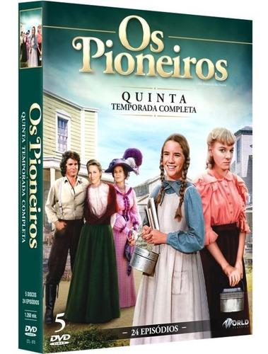 Imagem 1 de 1 de Box Dvd: Os Pioneiros 5ª Temporada Completa - Origi. Lacrado