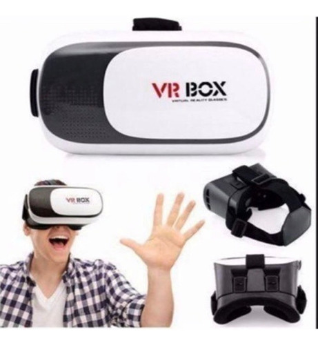 Culos Vr Box - Realidade Virtual 3d + Controle Branco