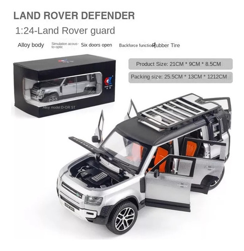 1:24 Land Rover Defender Simulation Children's Toy Car