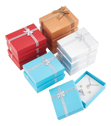 Benecreat Paquete De 12 Cajas De Regalo Para Aniversarios, .