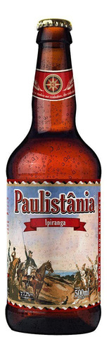 Cerveja Paulistânia Ipiranga Garrafa 500ml