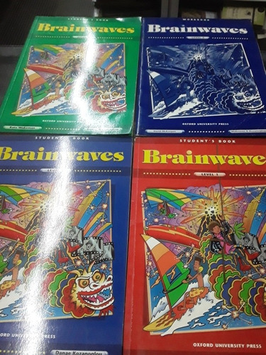 Libros De Inglés - Brainwaves - Lote X 4 Títulos Oxford 