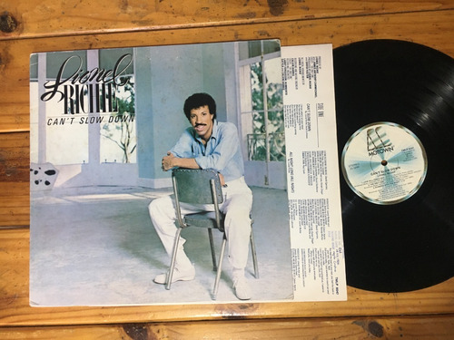 Lionel Richie Can't Slow Down Vinilo Lp 1983 Funk Disco Soul