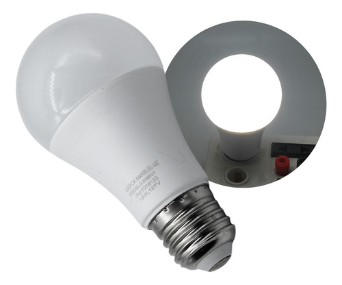Paquete De 10 Focos Led 15w Luz Blanca Gran Iluminacion E27 Luz Blanco
