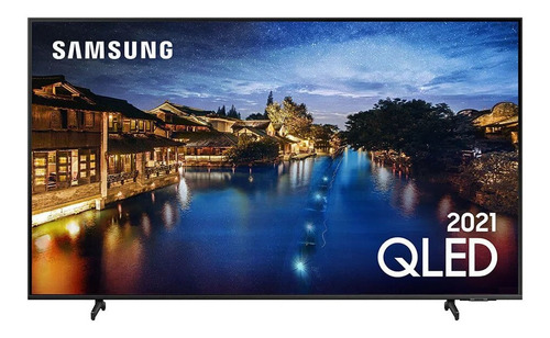 Imagem 1 de 7 de Smart Tv Samsung 55'' Qled 4k Q60a Design Slim Modo Game