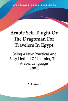 Libro Arabic Self-taught Or The Dragoman For Travelers In...