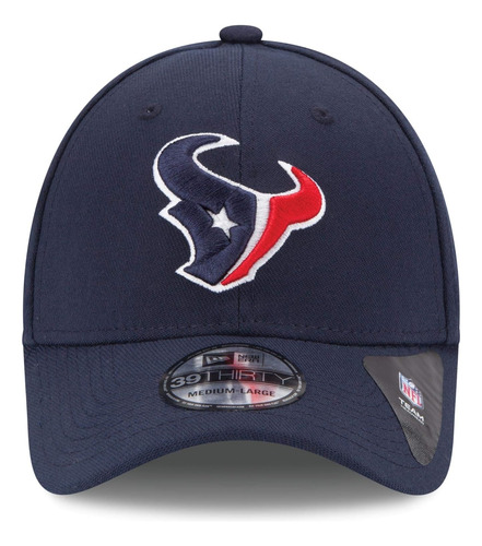 Gorra New Era 39thirhty Houston Texans Azul S/m Bordado