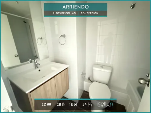 Arriendo Altos De Collao | 2 Dormitorios | Tipo Mariposa