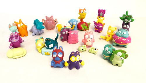 Figuras Lost Kitties Coleccion 54 Pzs Diferentes 5 Speciales (Usado)