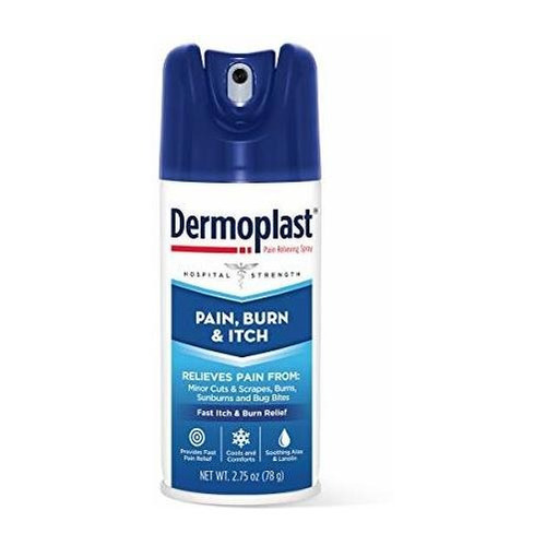 Dermoplast Spray Para Aliviar El Dolor, Quemaduras Y Picazon