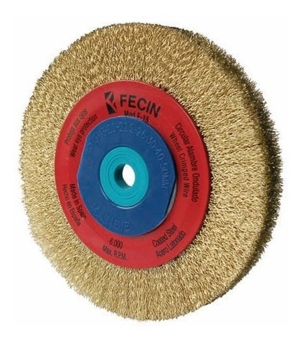 Cepillo Circular Amoladora Banco 175 Mm - 5h - Fecin Español