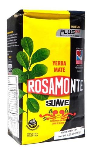Yerba Rosamonte Suave Plus 1 Kilo