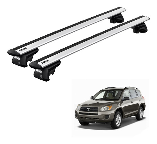 Rack Bagageiro Teto Toyota Rav4 Suv 2011 Até 2012 Evo Thule