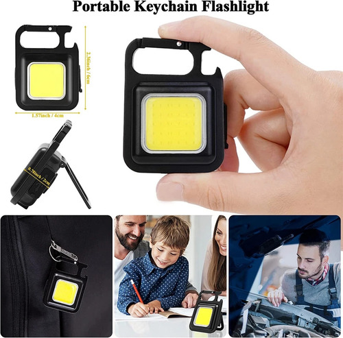Linterna Mini Led Llavero Camping Multiusos Trekking Viajes