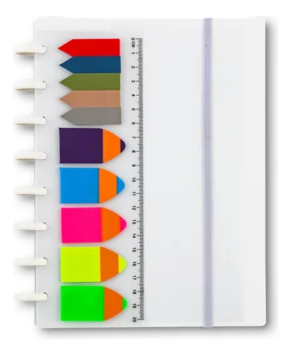 Libreta Plástica Klio 60 Hojas Rayadas Cierre Elastico