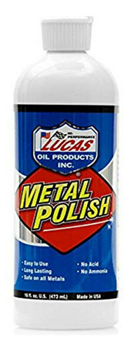 Pulidor De Metal Lucas Oil 10155 - 16 Oz.