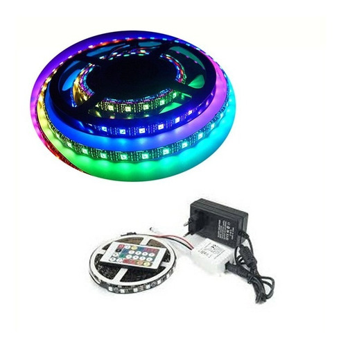 Tira Cinta 300 Led 5mt Rgb 2835 Control Remoto / Chilehogar