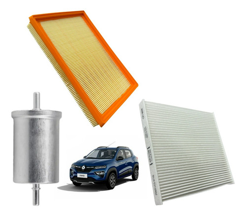 Filtros Aire Motor Gasolina Kwid 1.0 2019 2020 2021 2022