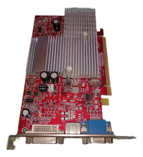 Placa De Video Pci Expréss Radeon X300 Se Ddr2 128mb 